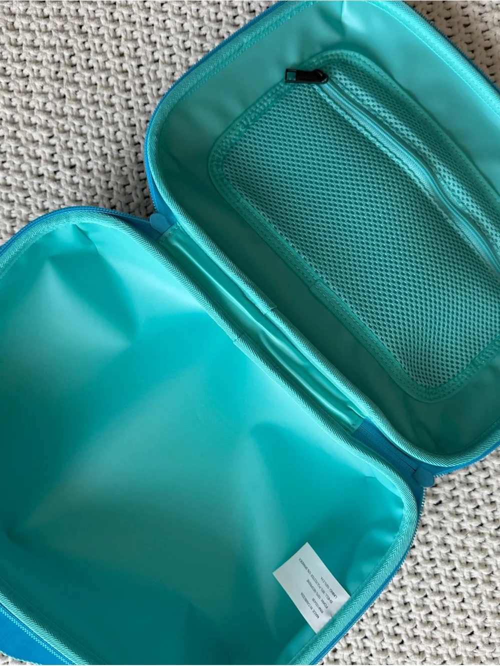 Corkcicle Santorini Insulated Lunch Box Cooler Bag Blue EUC